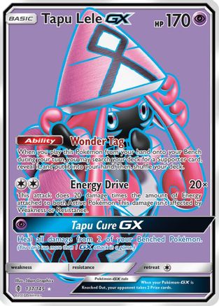 Tapu Lele GX (137/145) [Sun & Moon: Guardians Rising] - Trinity Hobby