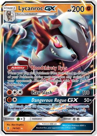 Lycanroc GX (74/145) [Sun & Moon: Guardians Rising] - Trinity Hobby