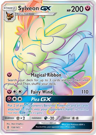 Sylveon GX (158/145) [Sun & Moon: Guardians Rising] - Trinity Hobby