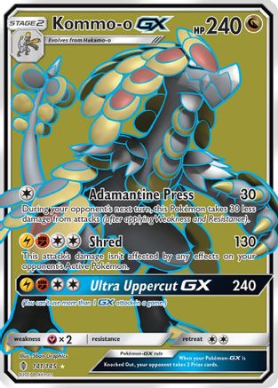 Kommo-o GX (141/145) [Sun & Moon: Guardians Rising] - Trinity Hobby