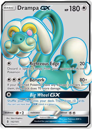 Drampa GX (142/145) [Sun & Moon: Guardians Rising] - Trinity Hobby