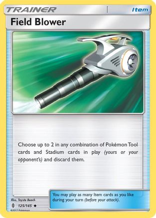 Field Blower (125/145) [Sun & Moon: Guardians Rising] - Trinity Hobby