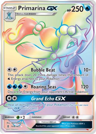 Primarina GX (149/145) [Sun & Moon: Guardians Rising] - Trinity Hobby