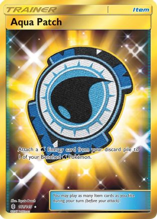 Aqua Patch (161/145) [Sun & Moon: Guardians Rising] - Trinity Hobby
