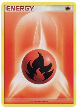 Fire Energy (2007 Unnumbered D P Style) [League & Championship Cards] - Trinity Hobby