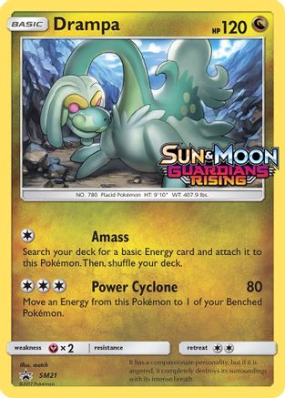 Drampa (SM21) [Sun & Moon: Black Star Promos] - Trinity Hobby
