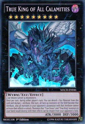 True King of All Calamities [MACR-EN046] Super Rare - Trinity Hobby