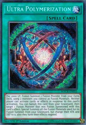 Ultra Polymerization [MACR-EN052] Secret Rare - Trinity Hobby