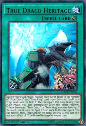 True Draco Heritage [MACR-EN054] Ultra Rare - Trinity Hobby