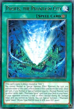 Pacifis, the Phantasm City [MACR-EN056] Rare - Trinity Hobby
