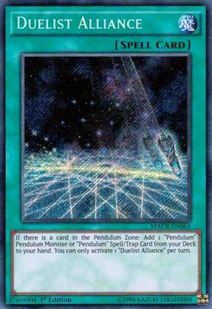 Duelist Alliance [MACR-EN063] Secret Rare - Trinity Hobby