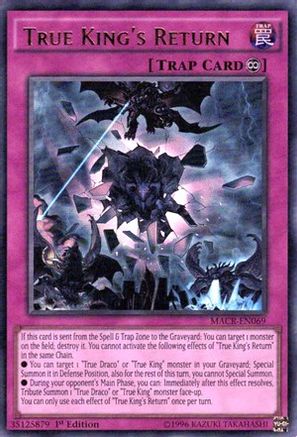 True King's Return [MACR-EN069] Ultra Rare - Trinity Hobby