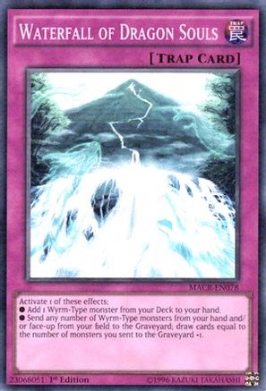 Waterfall of Dragon Souls [MACR-EN078] Super Rare - Trinity Hobby