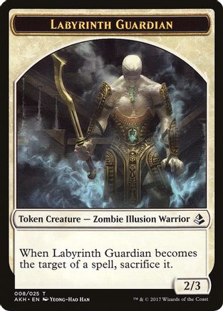 Labyrinth Guardian // Insect Double-Sided Token  (AKH-8 // 19) - [Amonkhet]