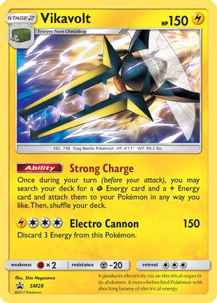 Vikavolt (SM28) [Sun & Moon: Black Star Promos] - Trinity Hobby