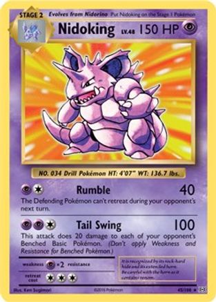 Nidoking (45/108) (Theme Deck Exclusive) [XY: Evolutions] - Trinity Hobby