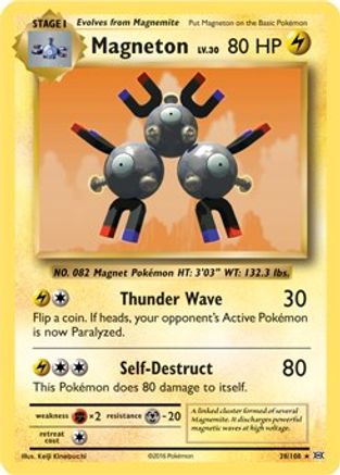 Magneton (38/108) (Theme Deck Exclusive) [XY: Evolutions] - Trinity Hobby