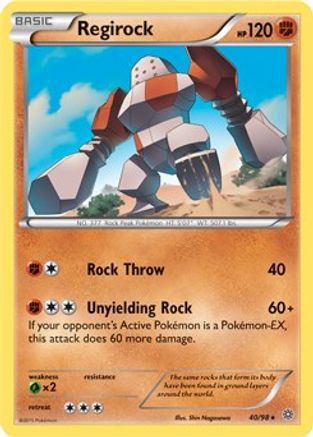 Regirock (40/98) (Theme Deck Exclusive) [XY: Ancient Origins] - Trinity Hobby