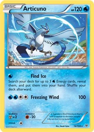 Articuno (16/108) (Theme Deck Exclusive) [XY: Roaring Skies] - Trinity Hobby