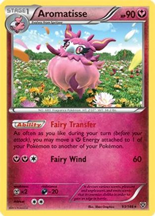 Aromatisse (93/146) (Theme Deck Exclusive) [XY: Base Set] - Trinity Hobby