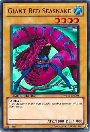 Giant Red Seasnake [WP11-EN008] Super Rare - Trinity Hobby