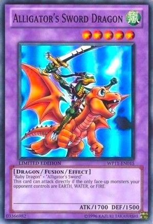 Alligator's Sword Dragon [WP11-EN015] Super Rare - Trinity Hobby