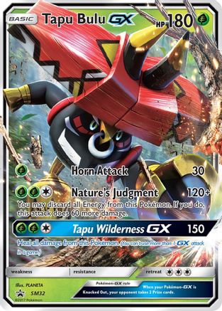 Tapu Bulu GX (SM32) [Sun & Moon: Black Star Promos] - Trinity Hobby