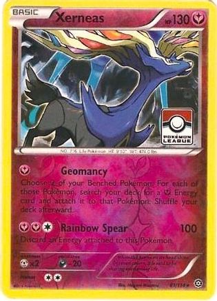 Xerneas (81/114) (Steam Siege League Promo) [XY: Steam Siege] - Trinity Hobby