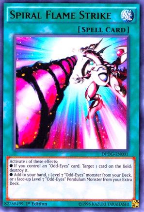 Spiral Flame Strike [DPDG-EN001] Ultra Rare - Trinity Hobby