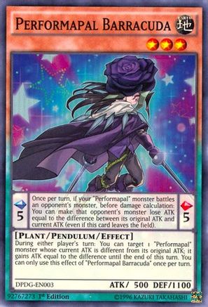 Performapal Barracuda [DPDG-EN003] Super Rare - Trinity Hobby
