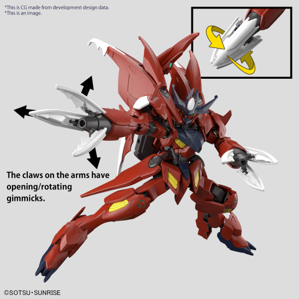 [Pre-Order] HG 1/144 GUNDAM AMAZING  BARBATOS LUPUS