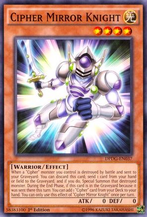 Cipher Mirror Knight [DPDG-EN037] Common - Trinity Hobby