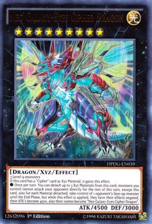 Neo Galaxy-Eyes Cipher Dragon [DPDG-EN039] Ultra Rare - Trinity Hobby