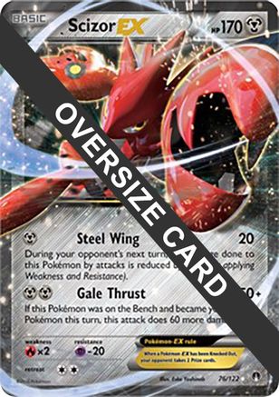 Scizor EX (76/122) (Jumbo Card) [XY: BREAKpoint] - Trinity Hobby