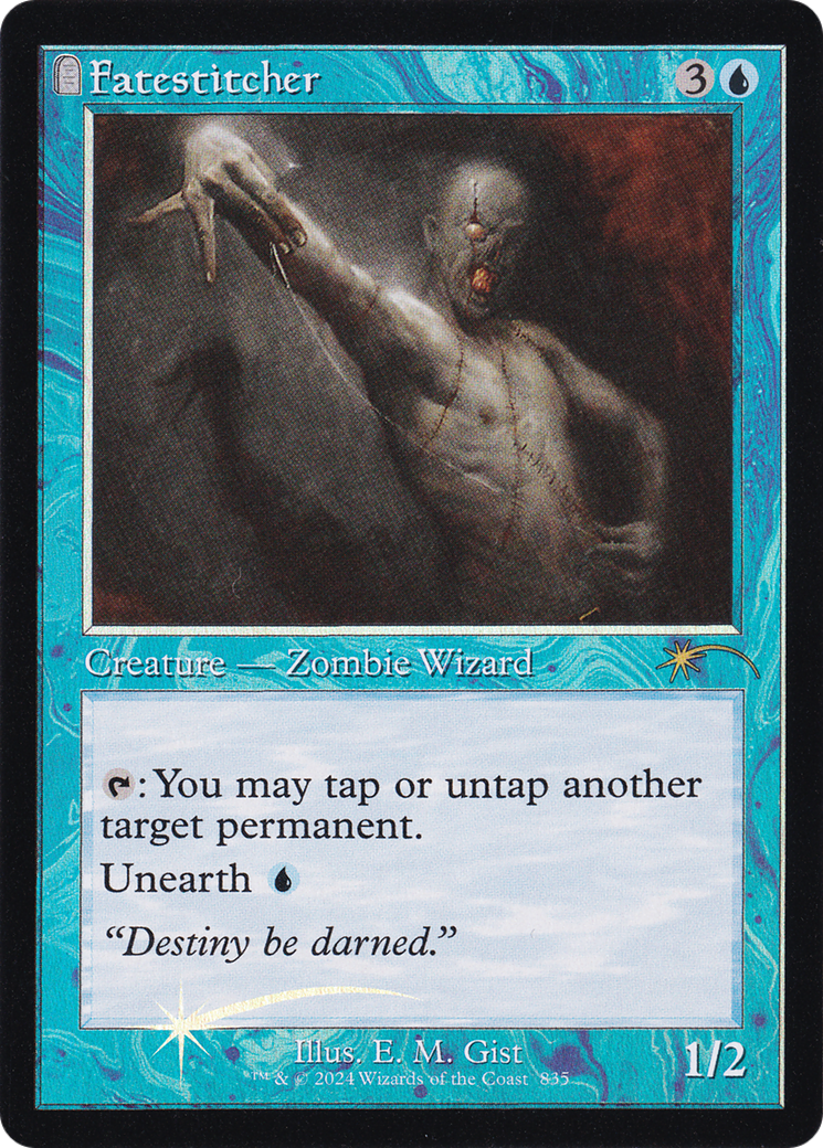 Fatestitcher (Retro Frame) (SLD-835) - [Secret Lair Drop Series] Foil