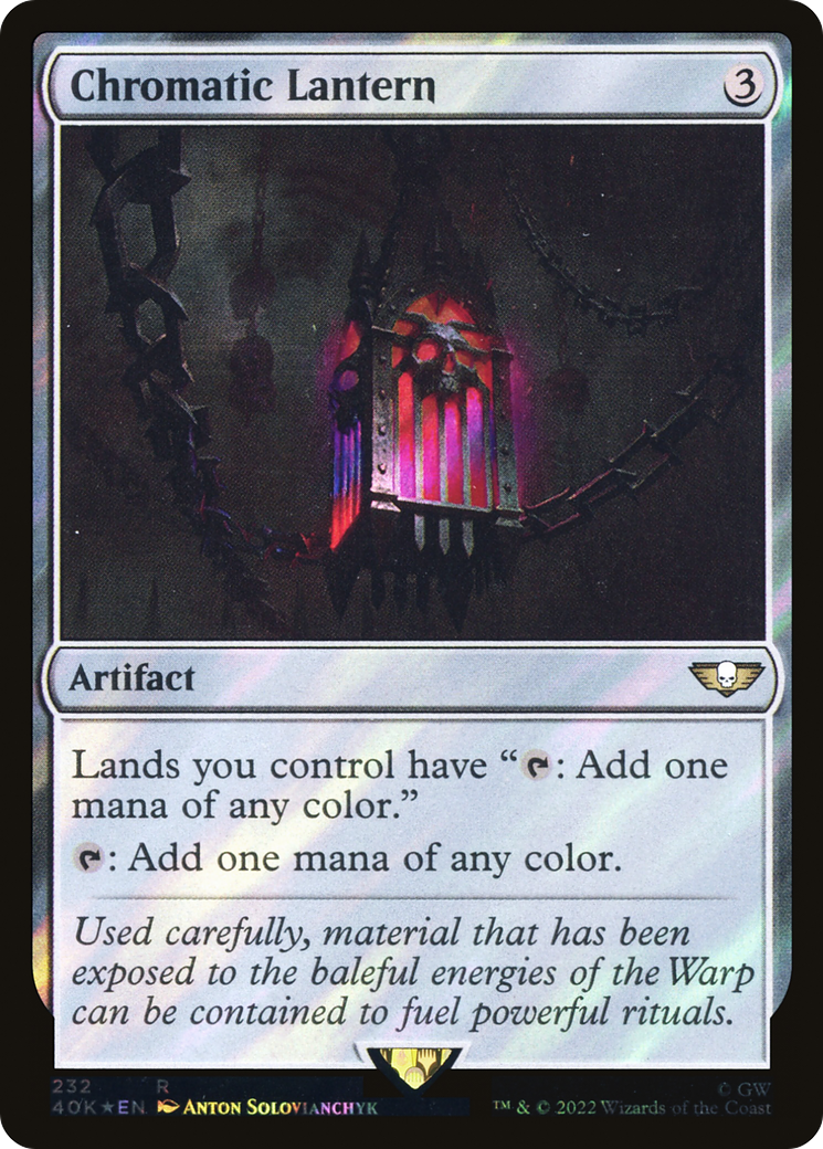 Chromatic Lantern (Surge Foil) [Warhammer 40,000] - Trinity Hobby