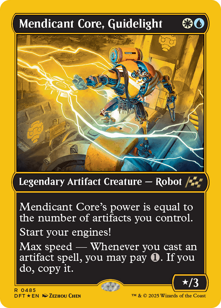 Mendicant Core, Guidelight (First-Place Foil) [Aetherdrift] - Trinity Hobby
