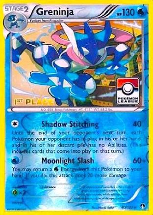 Greninja (40/122) (League Promo 1st Place) [XY: BREAKpoint] - Trinity Hobby