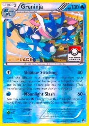 Greninja (40/122) (League Promo 3rd Place) [XY: BREAKpoint] - Trinity Hobby