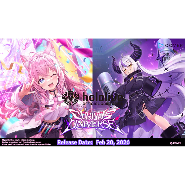 HOLOLIVE CG CURIOUS UNIVERSE BOOSTER - Trinity Hobby