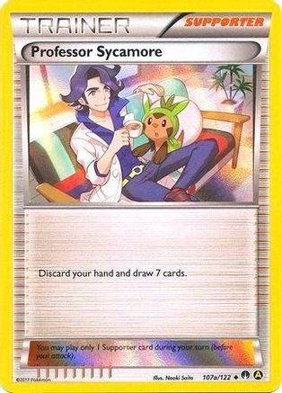 Professor Sycamore (107a/122) (Alternate Art Promo) [XY: BREAKpoint] - Trinity Hobby