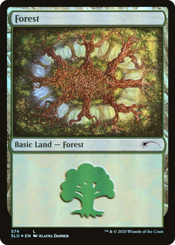 Forêt (Plus Un) (574) [Promos Secret Lair Drop] 