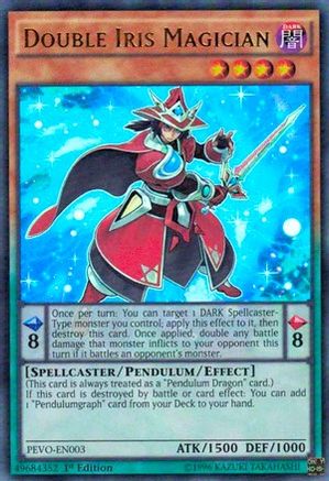 Double Iris Magician [PEVO-EN003] Ultra Rare - Trinity Hobby