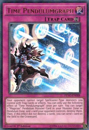 Time Pendulumgraph [PEVO-EN008] Ultra Rare - Trinity Hobby