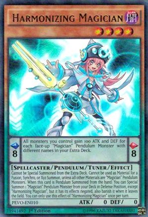 Harmonizing Magician [PEVO-EN010] Ultra Rare - Trinity Hobby
