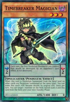 Timebreaker Magician [PEVO-EN019] Super Rare - Trinity Hobby