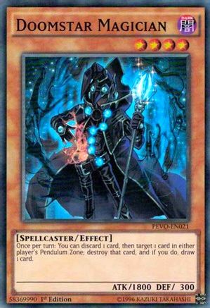 Doomstar Magician [PEVO-EN021] Super Rare - Trinity Hobby