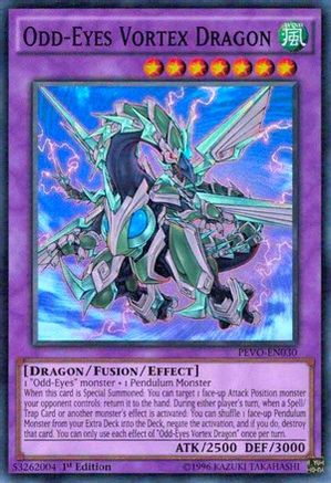 Odd-Eyes Vortex Dragon [PEVO-EN030] Super Rare - Trinity Hobby