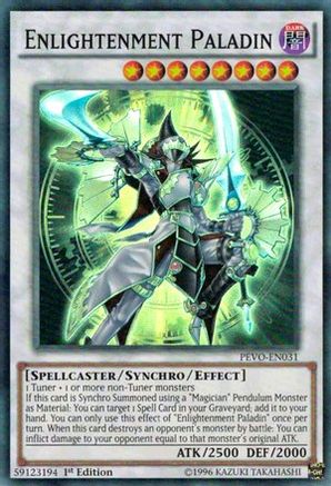 Enlightenment Paladin [PEVO-EN031] Super Rare - Trinity Hobby