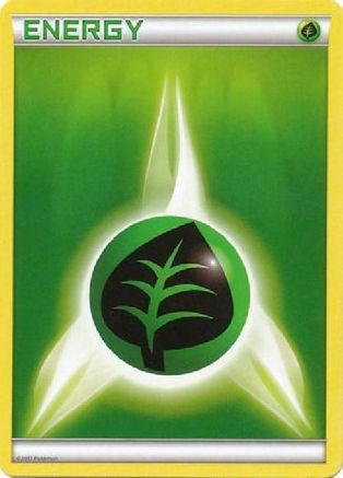 Grass Energy (Unnumbered 2013) (Theme Deck Exclusive) [Unnumbered Energies] - Trinity Hobby